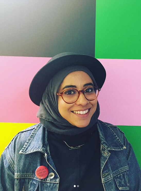 EEALondon's tweet photo. Emerging producers! ✊ This is Sahar who is working on our #marginalisednomore project in partnership with the #berniegranttrust Join us THIS FRIDAY! @BGACentre #Tottenham for an incredible afternoon and evening of festivities! #berniefest2019 @BGTrust @HeritageFundUK https://t.co/Yr58n6TPy9