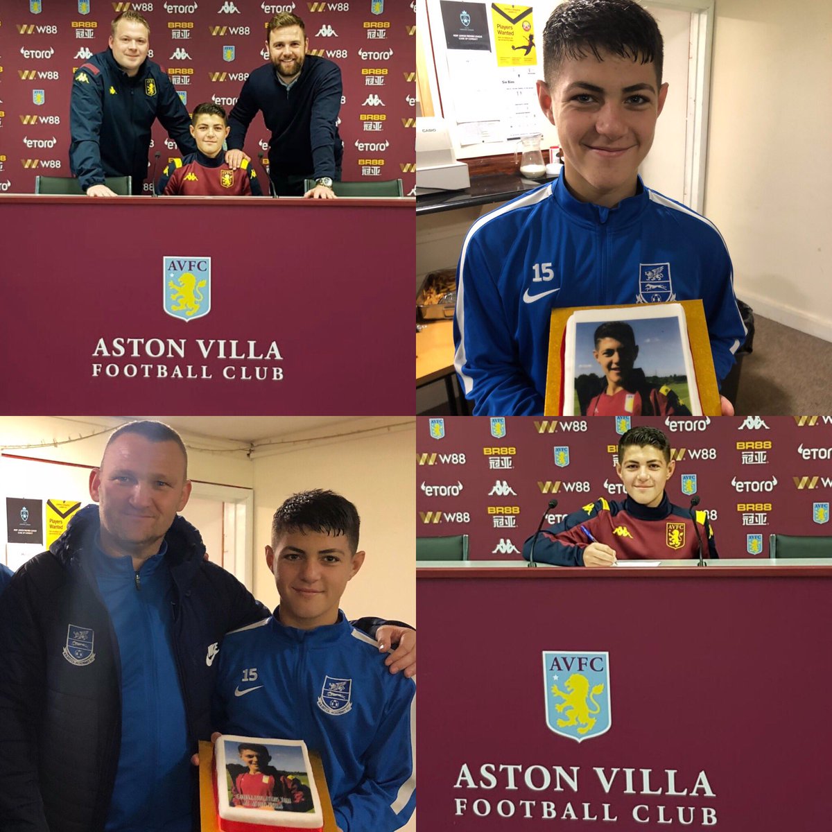 Solihull Academy FC tweet media