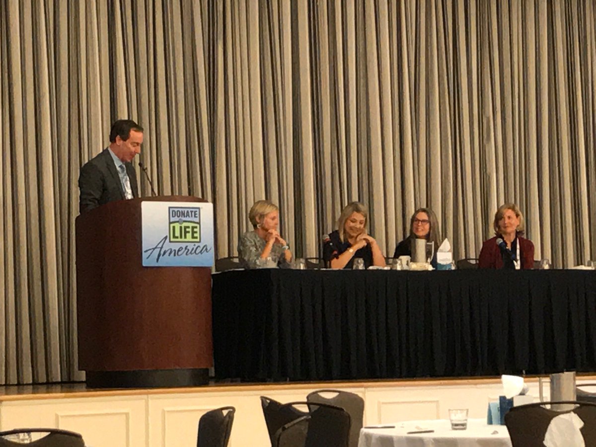 Mark Johnson, Chair of the DLA Media Committee, leads a panel on media relations at the 2019 Donate Life America Conference in Memphis. #DLA2019 <a href="/DLAMemphis/">DLA Conference 2019</a>