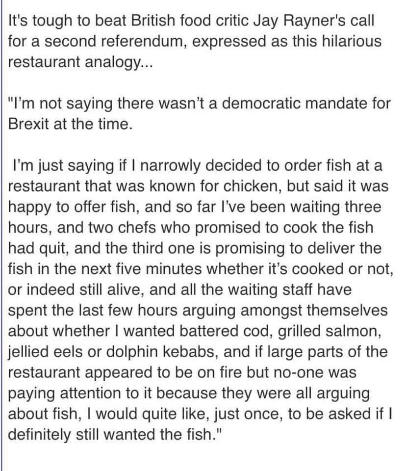 BadFiggle's tweet photo. This just about sums it guys #BrexitCockUp https://t.co/ZLYEk9bgsk