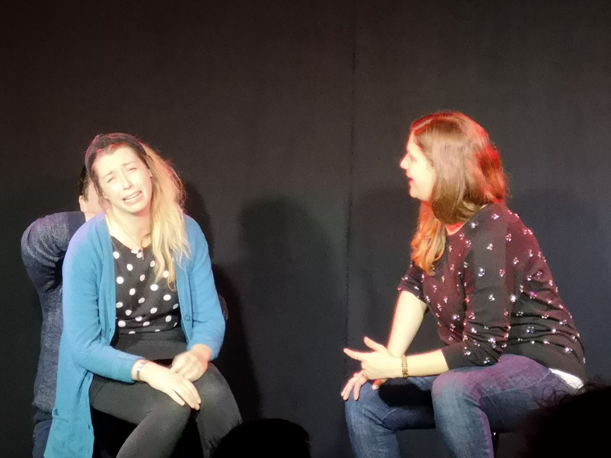 The <a href="/hooplaimpro/">Hoopla Impro</a> house team <a href="/33Johnsonimprov/">33 Johnson Lane</a> doing a fun set based on mannequins