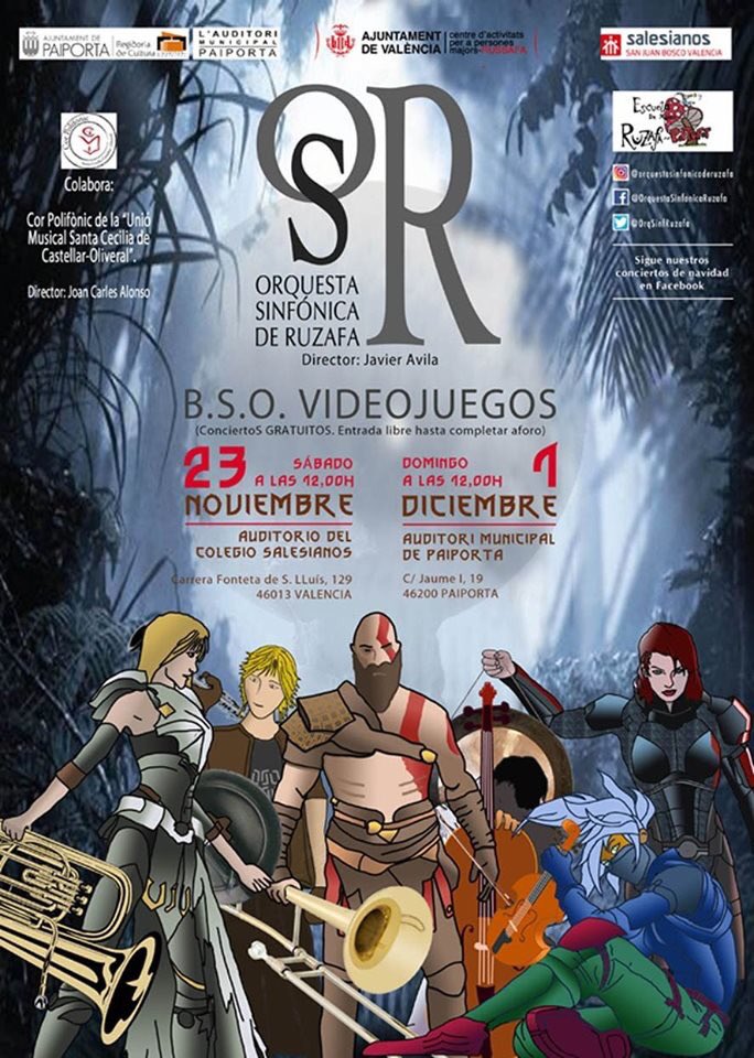 OrqSinfRuzafa's tweet photo. Imaginas escuchar la música con la que juegas a tus videojuegos? Sería fantástico, verdad?? https://t.co/iLhSycIR56