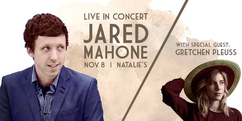 Natalie’s Coal Fired Pizza and Live Music will host my next hometown listening room show on Nov. 8th with special guest <a href="/gretchenpleuss/">Gretchen Pleuss</a>. Tickets go quick. tinyurl.com/y6s8ypgh