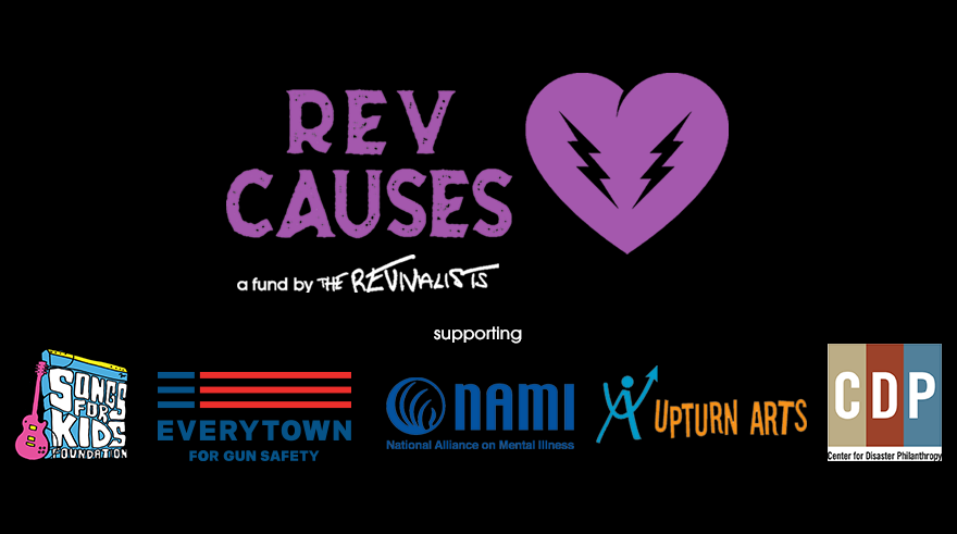 rev_causes's tweet photo. .@therevivalists are proud to announce Rev Causes, an umbrella fund supporting organizations close to the band's heart. By donating a portion of ticket sales & through various fundraising initiatives, we will help build a better future.
Learn more/donate: https://t.co/TEzSAUKQ04 https://t.co/077fAtsn4z