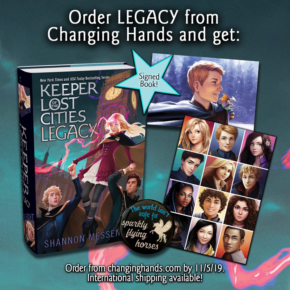 Shannon Messenger On Twitter Icymi If You Order Legacy From