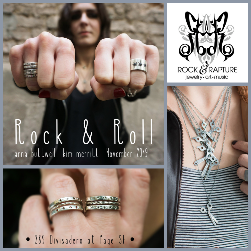 Jewel_Designer's tweet photo. Killer new Rock &amp; Roll collections are in @RockAndRapture SF! #stacksrule DM for details

#artjewelry #uniquejewelry #jewelryinspiration #handfabricated #rings #sfrings #engagement #sfweddings #rockandrapture #visitsf #visitsanfrancisco #divisderocorridor #nopasf #sanfrancisco https://t.co/CuO0Lur3nr