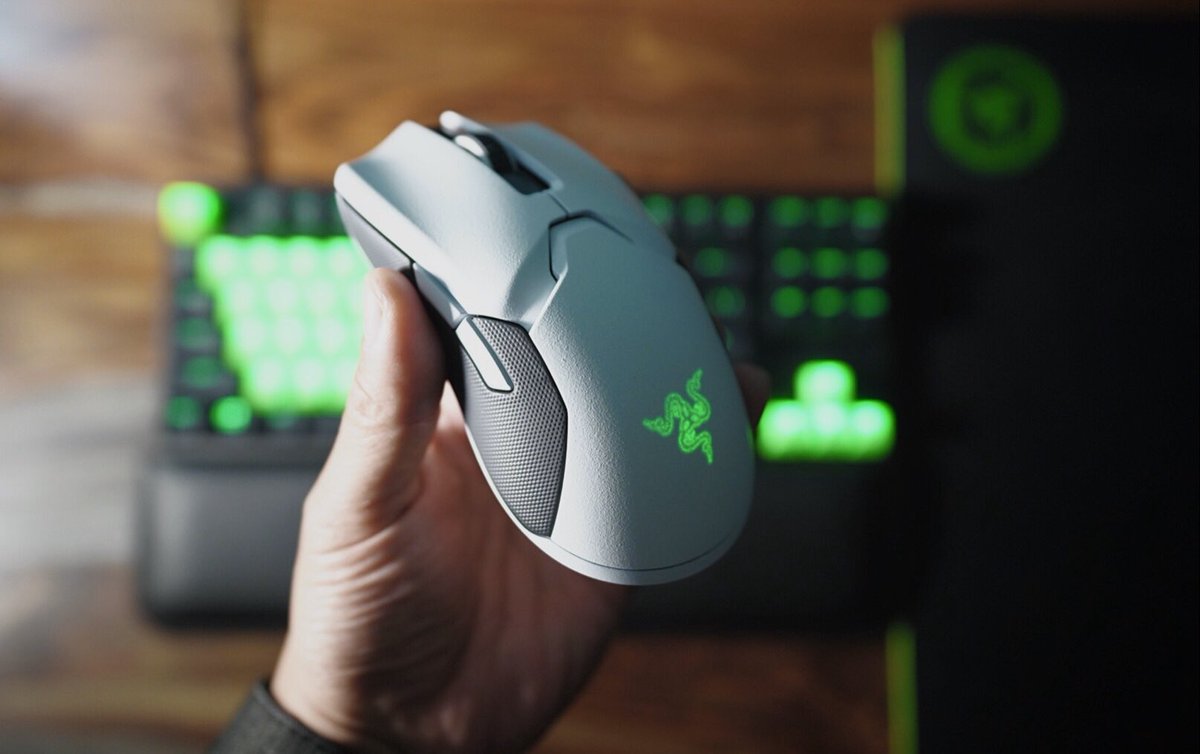 Seeson Custom White Razer Viper Ultimate Shoutout To R Mousereview Teamrazer