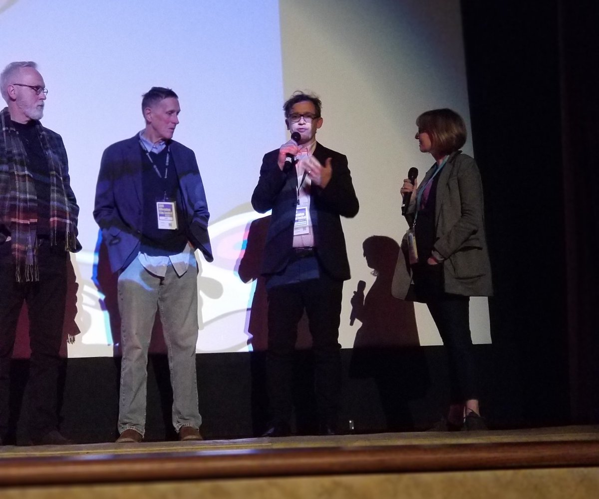 mkefilm's tweet photo. Director Tate Bunker on the genesis of THE FIELD, a famous photograph taken by a father that captured a spectral presence in its background. #MFF2019 https://t.co/2QBdeARfhQ