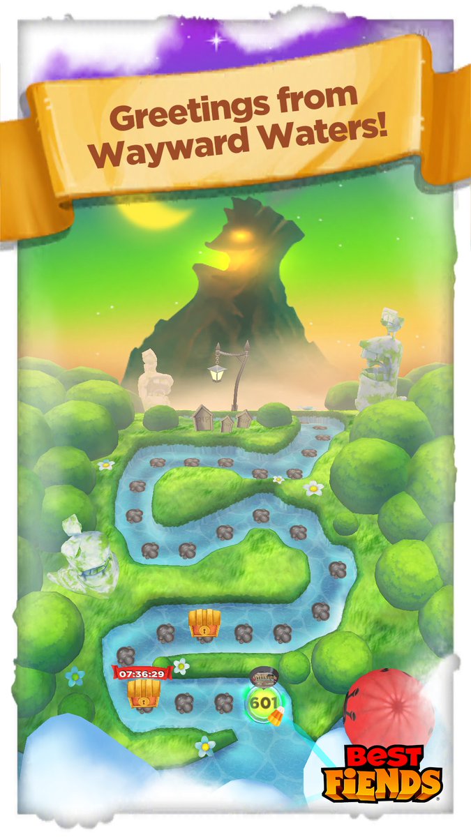 IssaHurd's tweet image. Gate Opened! Bring on the Wayward Waters in #BestFiends - Download FREE - download.BestFiends.com via @bestfiends