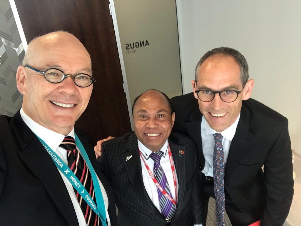 Today I have the opportunity to farewell HE Chris Seed, CE of @MFATgovtNZ and James Waite of SEA Division at MFAT. We have a very friendly and constructive talks on bilateral relations and cooperation between #TimorLeste - New Zealand and NZ prospective role on TL’s development.