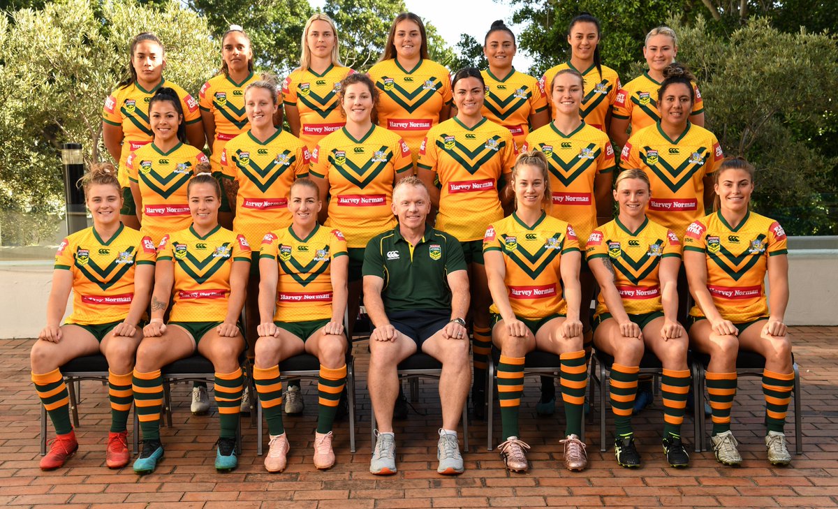 Your Harvey Norman Australian Jillaroos team! 

#RoosFerns