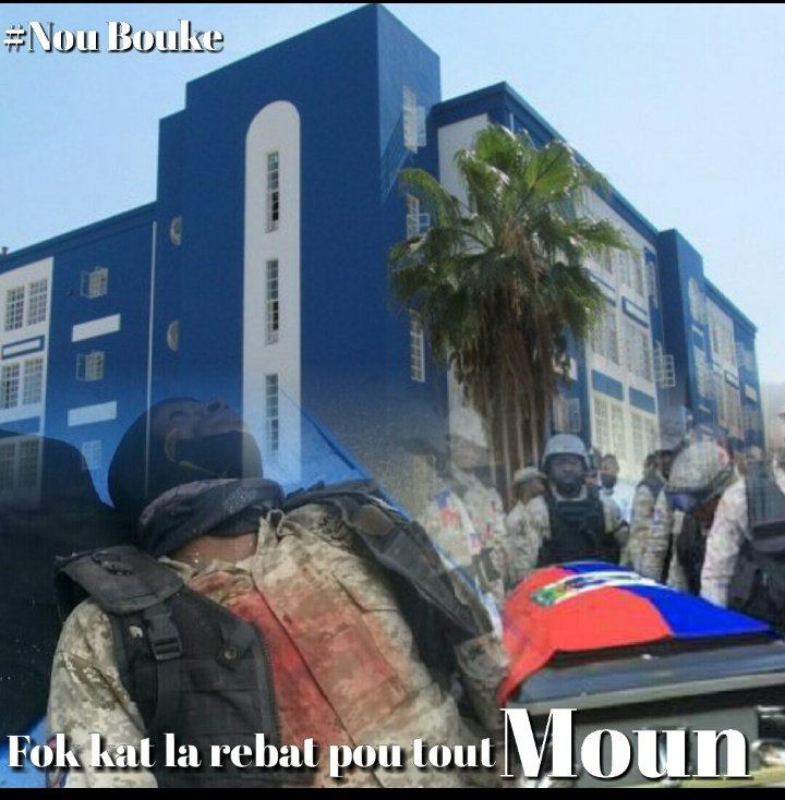 tchouk0's tweet image. Peyi a ap livre a li menm san sekirite Dimanch