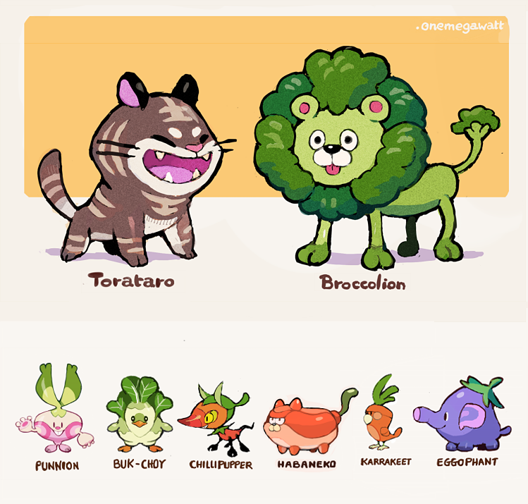 I'll be posting my botanimal stuff under the new hashtag #EliosBotanimals from now on to be better organized, so here's some old art!