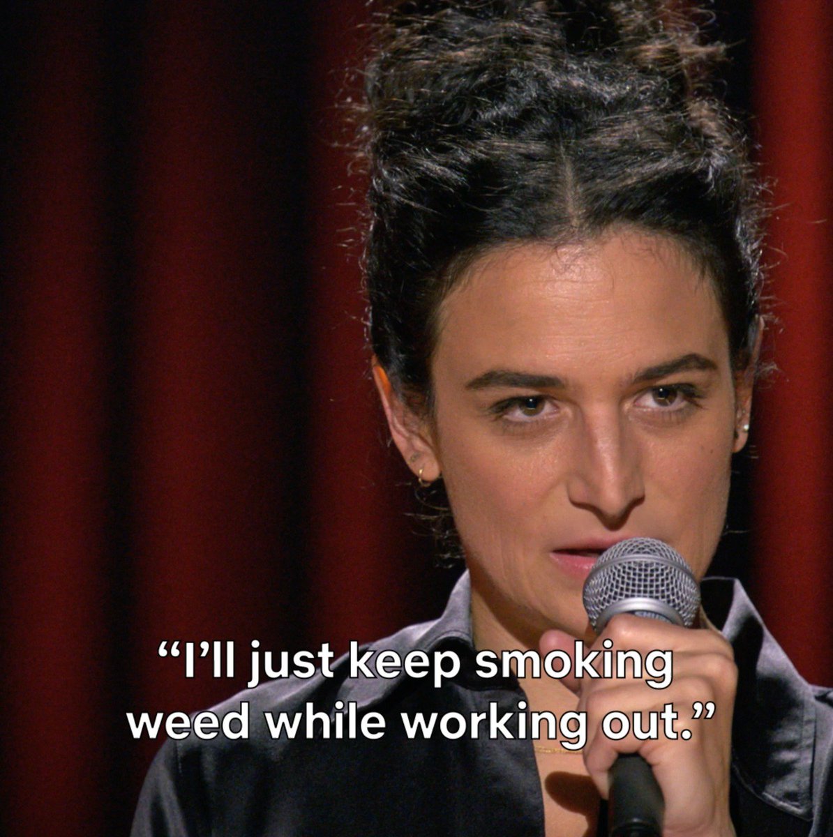 Jenny Slate reveals why you really shouldn't smoke weed before working