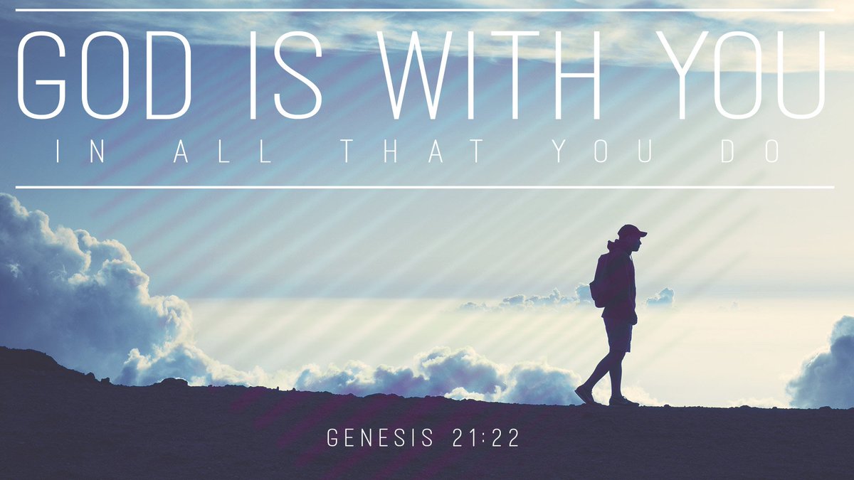 uanetworktv's tweet photo. God is with you in all that you do. Genesis 21:22 #uanetwork #bibleverse #inspiration https://t.co/c0MCOBdDtm
