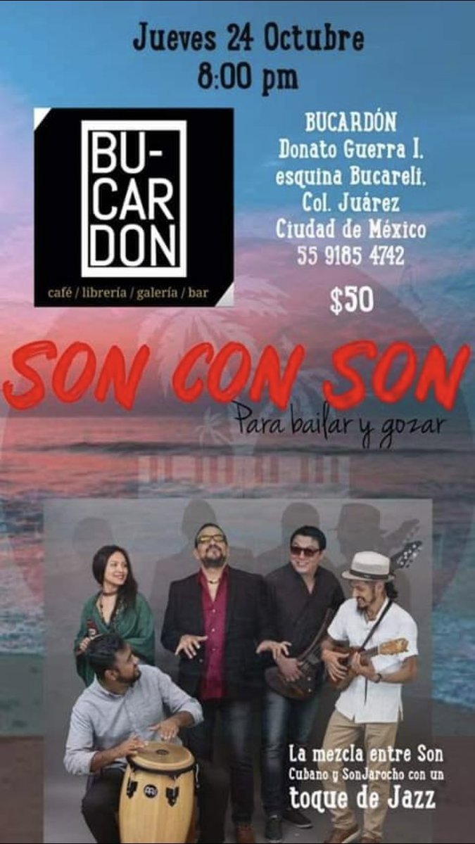 ¡Son jarocho y son montuno cubano en uno! ¡Este jueves!