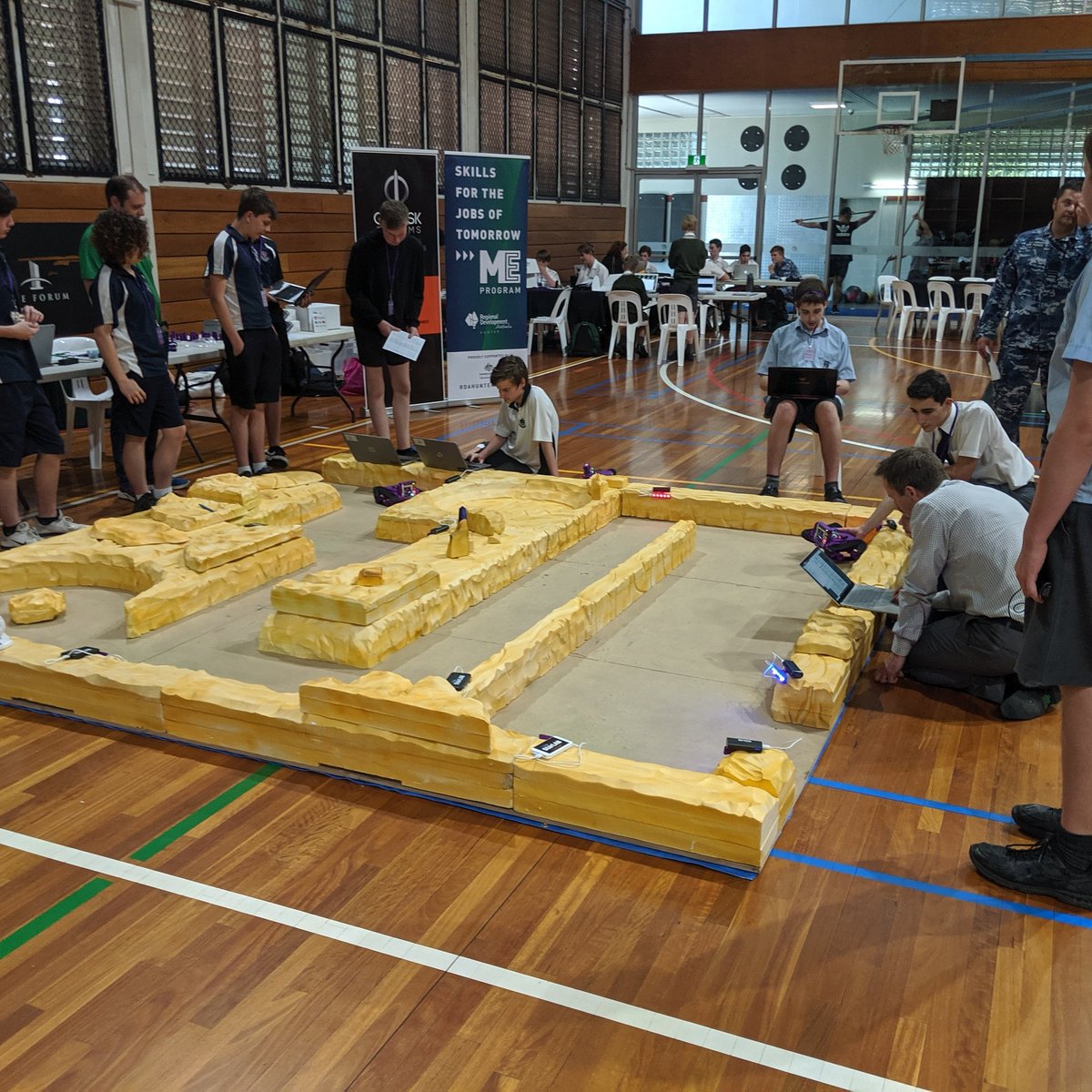 Day of the rover challenge is under way!