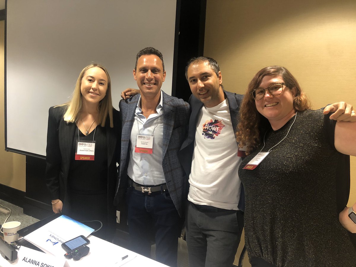 Was a pleasure to moderate a discussion on new cannabis culture and edibles at <a href="/InfonexCannabis/">Canadian Cannabis</a> with <a href="/AlexRevich/">Alex Revich</a>, <a href="/qnp/">🪬Lisa Campbell🪬</a>, &amp; Ilya Serebreyany. Thanks for being a lively panel!