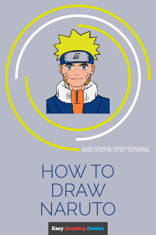 drawing anime, how to draw naruto easy - Step By Step Drawing