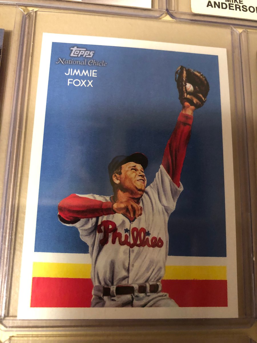 TheReliefRoom's tweet photo. Happy #ReliefRoom birthday to Jimmie Foxx, born today in 1907. The Beast went 1-0 in his 9 games pitched for the #Phillies, working to a 1.59 ERA. He walked 14 but never gave up a HR so there's that. He was the 2nd player to hit 500 HR's & he's inducted here. Pure stud. #Legend https://t.co/8nwS1JUFpN