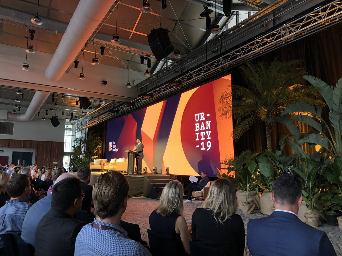 Kicking off #Urbanity 2019 in Brisbane today! Looking forward to a great two days. <a href="/TheUrbDev/">The Urban Developer</a>