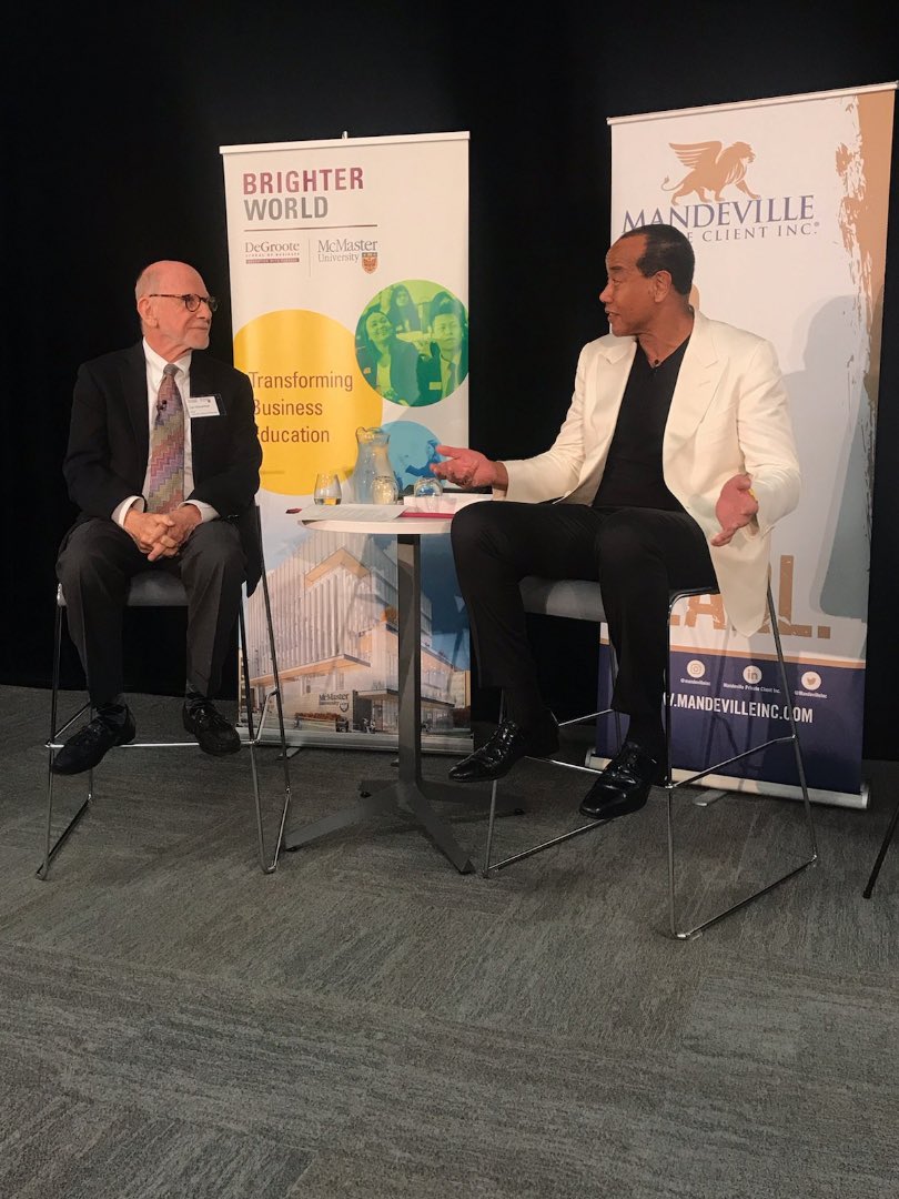 DeGrooteBiz's tweet photo. Thank you to @Michael_LeeChin for the insightful conversation! #NoGritNoPearl @MandevilleInc https://t.co/6krasBb6ZY