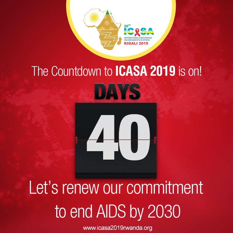 mutabaziclaude2's tweet photo. Let’s renew our commitment to end AIDS by 2030
REGISTER https://t.co/5hOZii4b0H 
@ICASA2019Rwanda @WBG_Health @GlobalFund @UNAIDS @CWYouthHealth @CDC_HIVAIDS @AIDS_conference @AIDS_United @ghcorps @GHS @Amref_Worldwide @WHO @HIVGov @hivaidsconnect @SWCforHIVAIDS @HIVAIDS_News https://t.co/kmU8tZuCfM