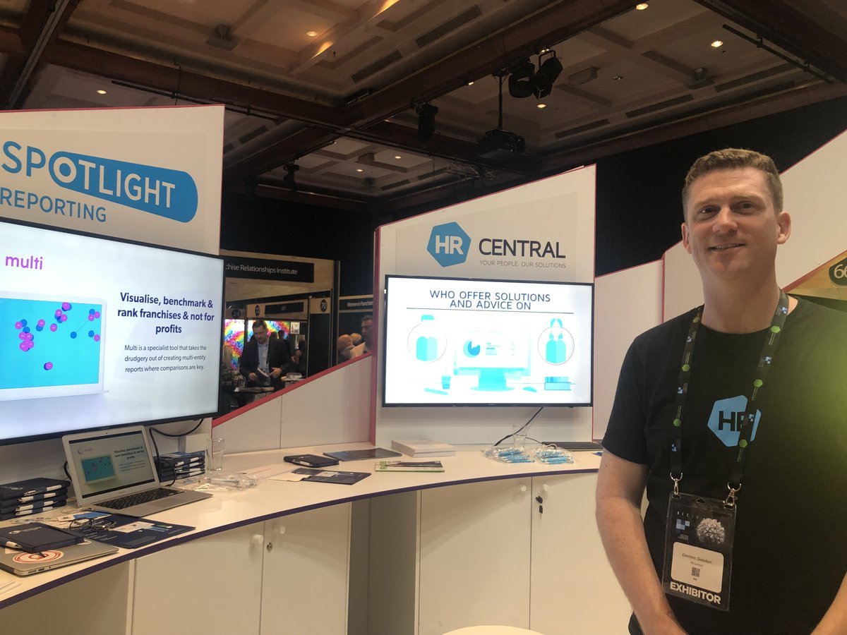 We had a great couple of days at the National Franchise Convention in Queensland (NFC19) exhibiting in the MYOB Tech Hub.
Thanks to everyone who popped in to say hi!

<a href="/FranchCouncilAU/">Franchise Council AU</a> #NFC19 #MYOB #Spotlight #HrCentral <a href="/HRCentralPtyLtd/">HR Central</a> <a href="/MYOB/">MYOB</a>