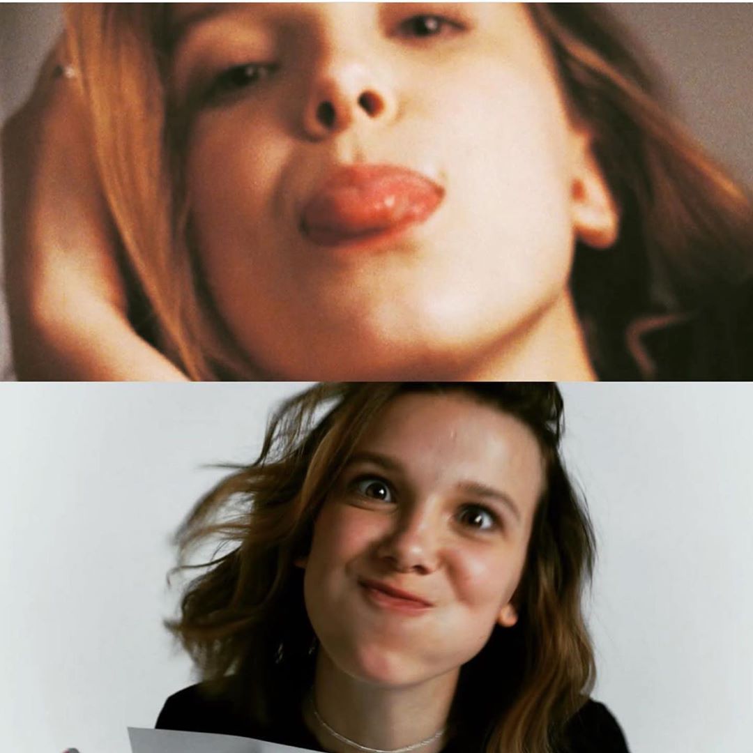 MemesStrangerT's tweet image. I love you #MillieBobbyBrown