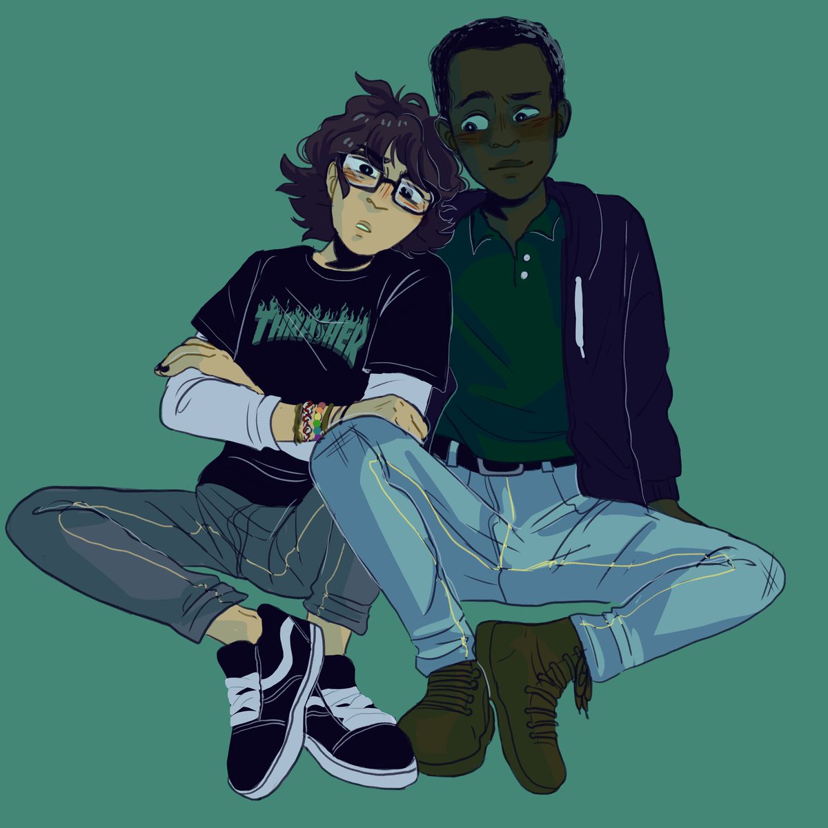 Tielsys's tweet image. Love these boys....#richietozier #mikehanlon