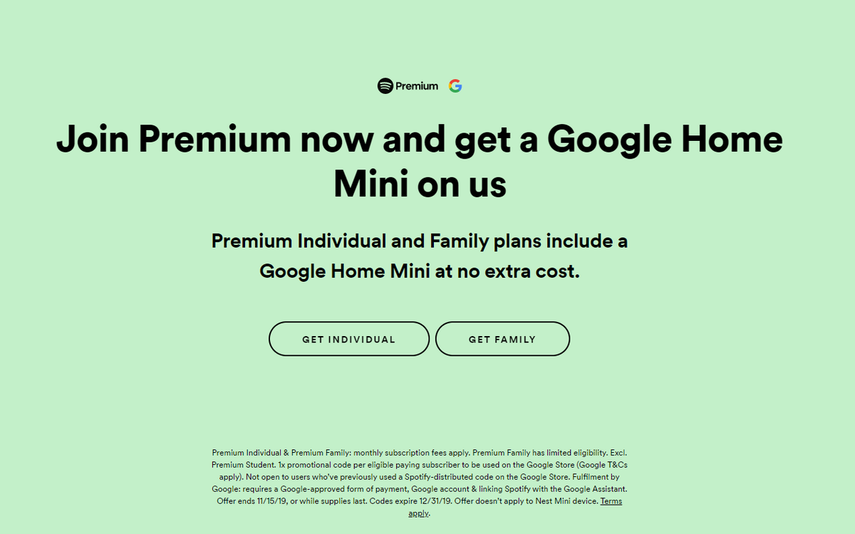 google home spotify to get help with that