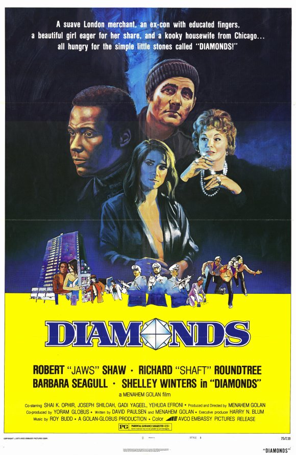 Today in #HeistMovie history: #OnThisDate in 1975 #Diamonds debuted.
