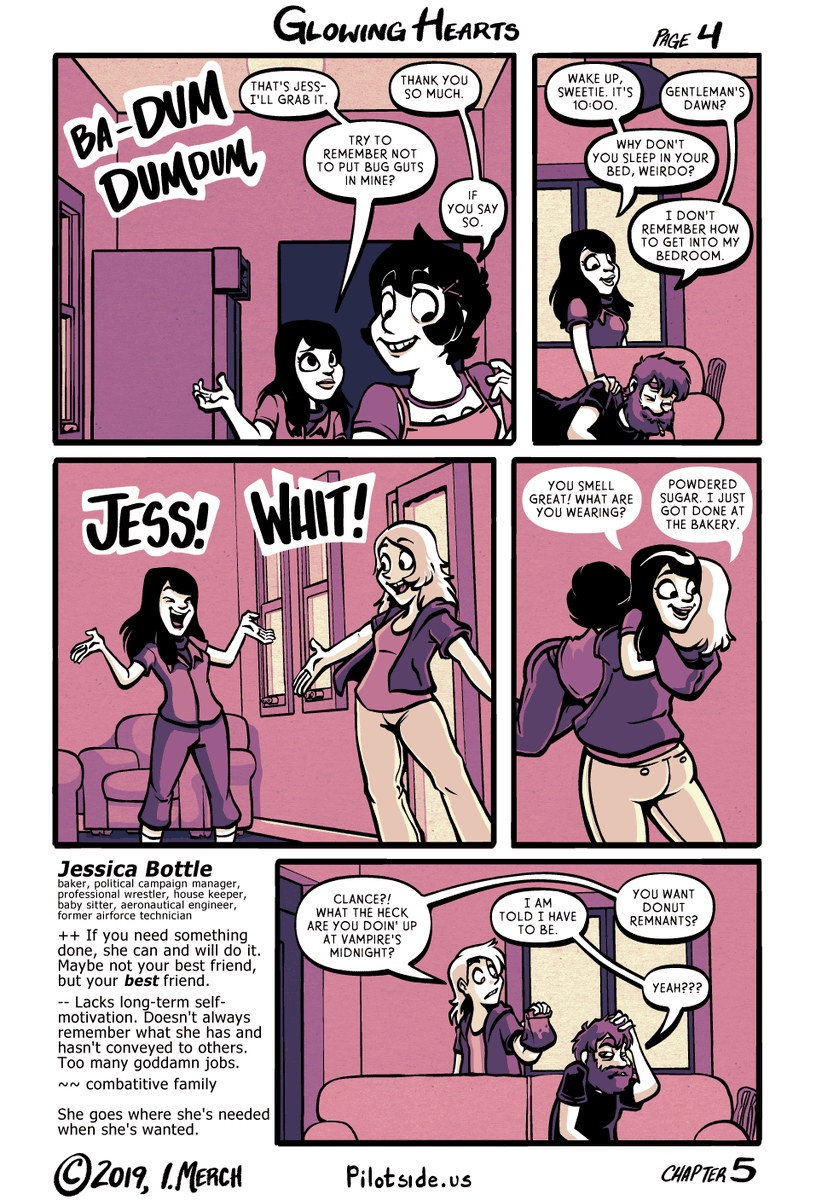 Today's #comic had some sugar poured on it. Y'know, like the song?

be my cherry pie, by reading my comic: https://t.co/hWRIQIdZQB 