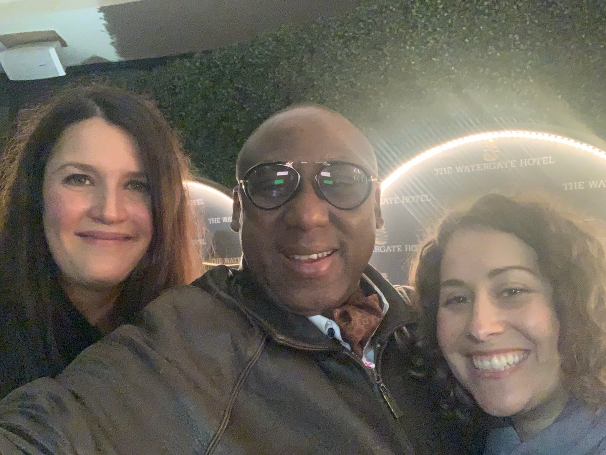 With Kara Scharwath, SVP, Senior Director, Global Marketing BCW (L) and Stephanie Howley, EVP Managing Director Human Resources BCW at the on-going PRovoke 19, Watergate Hotel, Washington DC, USA.
