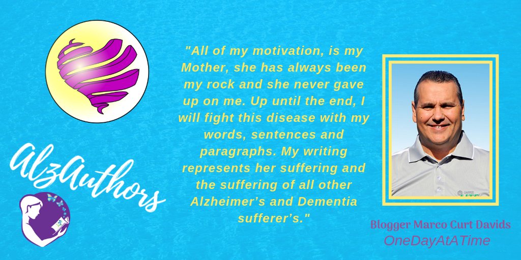 Welcome, Marco Curt Davids, @1DayAtATime_SA  blogger of OneDayAtATime.co.za to #AlzAuthors  alzauthors.com/2019/10/22/mee… #Alzheimers #dementia #caregiver