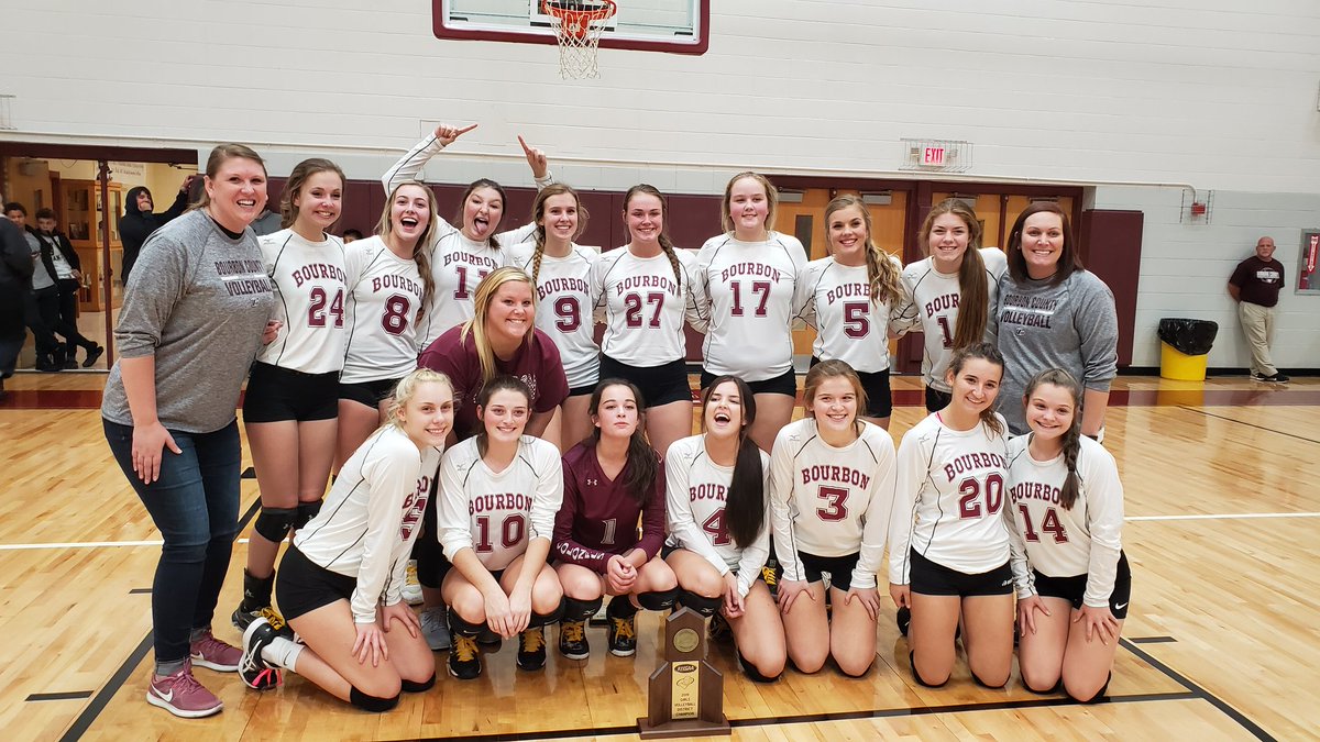 Bourbon County Schools (@bourboncoschool) on Twitter photo Something exciting happened tonight for <a href="/BourbonVB/">Bourbon Volleyball</a>. Congrats on the 40th District Championship. Something exciting happened tonight for <a href="/BourbonVB/">Bourbon Volleyball</a>. Congrats on the 40th District Championship.