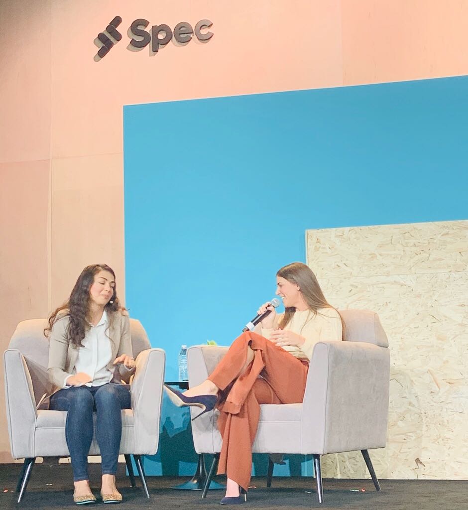 trailhead's tweet photo. “We shouldn’t be creating professions without creating pathways into them.” - @swbjoyce sharing how @trailhead is bridging the opportunity gap in tech at the @SlackHQ conference! #specbuilds #slackspec https://t.co/wzZureFvjC