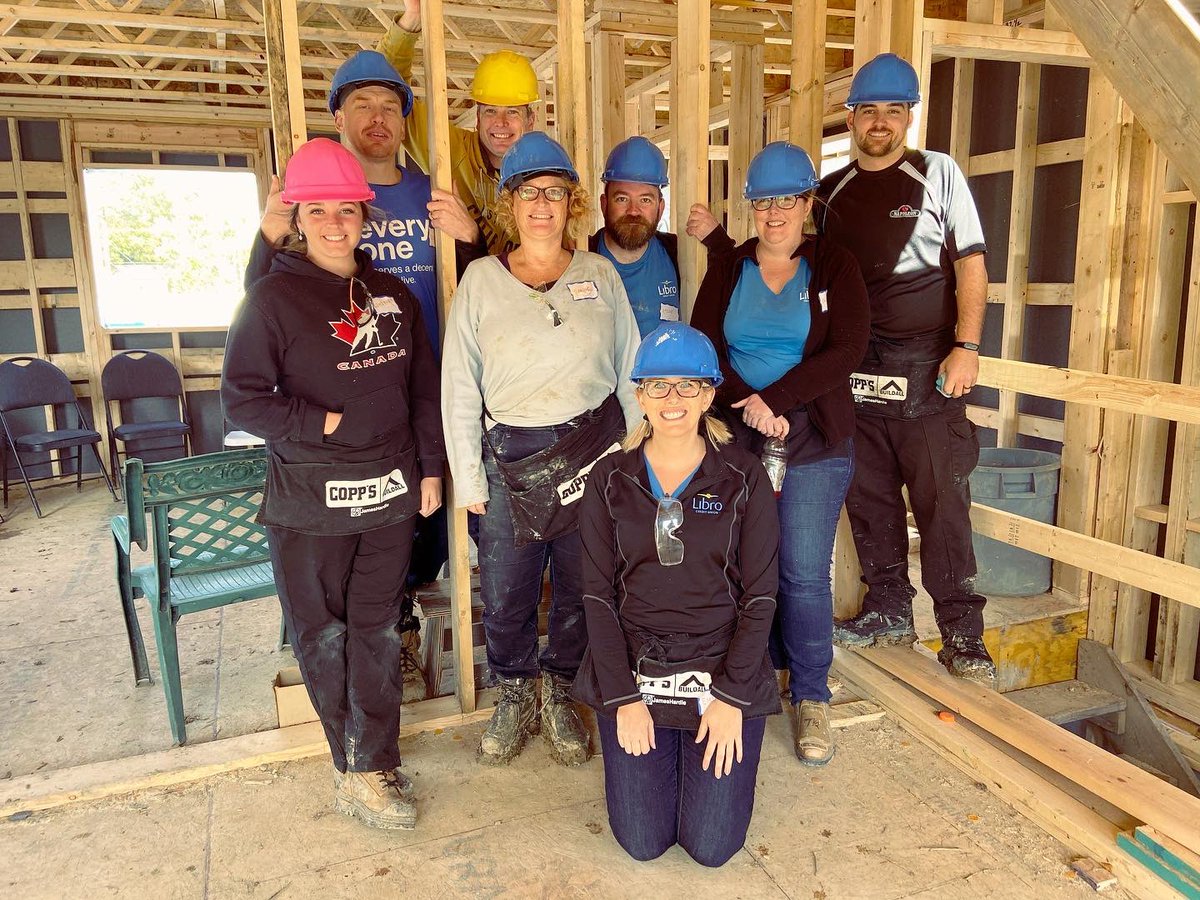 EmilyStry's tweet photo. An amazing day volunteering with @Habitat4HOME - I learned a lot, worked some muscles and was feeling blessed to be part of this day and epic crew! @LibroCU #prosperhere #buildingprosperity https://t.co/cZHT7toWgv