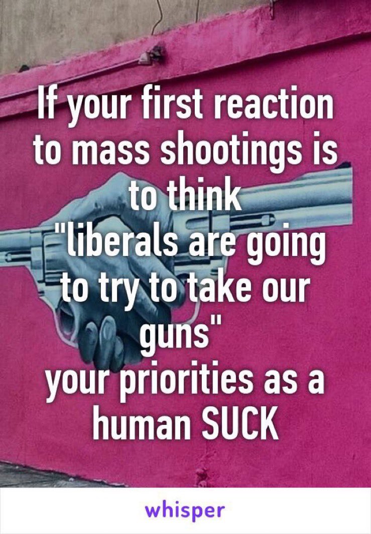 Also, let’s make a priority list of competition, hunting, sport, & target practice. Then tell me if public/school safety should be on that list as well, & WHERE it should be on said list.Let’s prioritize. The rest should take a backseat here,  #GunReform is needed in our nation.