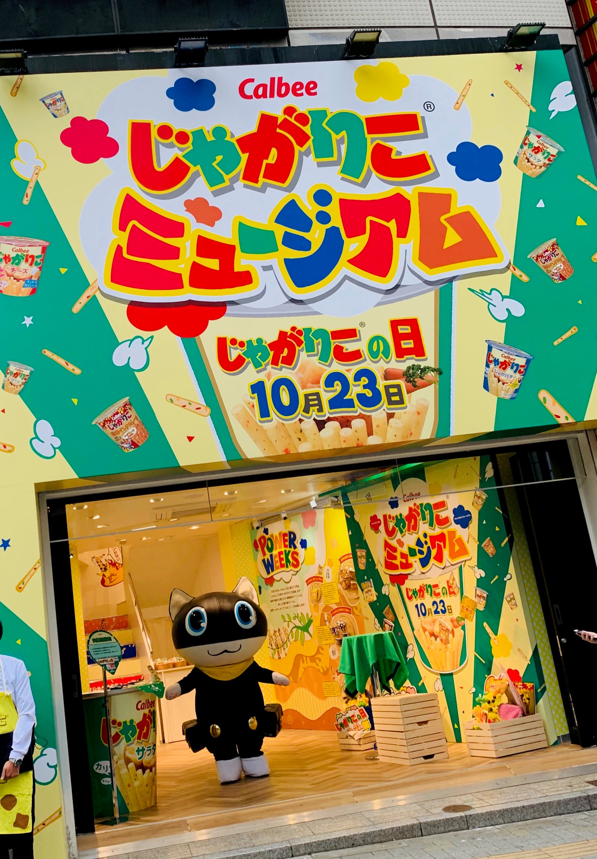 モルガナ ペルソナ広報 P5r 10月31日発売 ペルソナ５ ザ ロイヤル 発売まであと８日 そして今日 10月23日は 1023じゃがりこの日 じゃがりこ誕生日会 T Co Jusdazxhjn Twitter