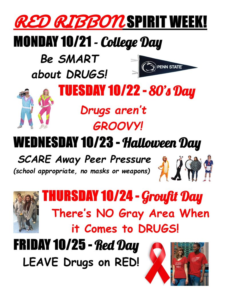 NASD712Director's tweet photo. 🐪 Wednesday is day D. @NAHSSADDClub 🎃👻 day. No EB privilege or activities tomorrow. 🚨Students return to HR for an ALICE safety activity. Students off campus Block 4 do not need to return. https://t.co/bU2N0Lsx9t
