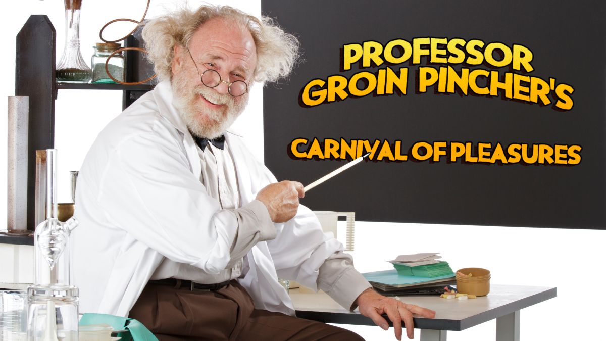 ClickHole's tweet image. Shocking Dark Secret: The Host Of The Beloved Kids Show 'Professor Groin Pincher's Carnival Of Pleasures' Has Been Posthumously Unmasked As A Pedophile clckhl.co/rHmdpIy