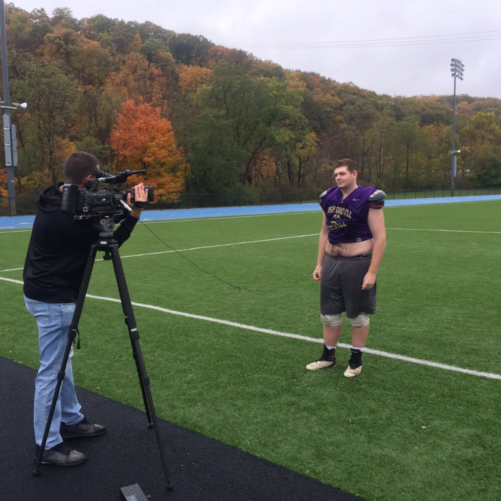 BGMarauderFball's tweet photo. Congratulations to the BG Football on being selected as the The Thomas Team Honda and @WJACTV Sports Team of the Week!! We got a check for $500 and this plaque!! The team was selected for beating previously undefeated Chestnut Ridge 20-14 at Ridge’s home field. https://t.co/IcqlhKggOj