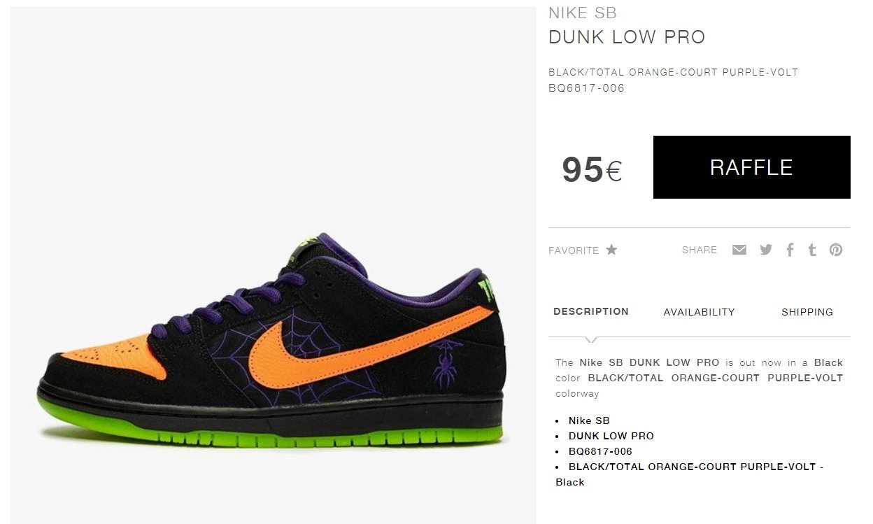 Fullress Svd 抽選 ナイキ Sb ダンク ロー ハロウィン ナイト オブ ミスチーフ Nike Sb Dunk Low Halloween Night Of Mischief Bq6817 006 T Co Pmzdql0bc2 T Co Qpu9mvxoab Twitter