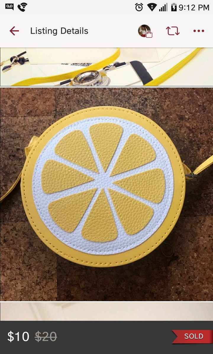 jeccaphoto's tweet photo. Found a 🍋 purse for next year's #violetlemonade bound! Only had to pay shipping since I still had my poshmark sign-up credit! 💜💛 https://t.co/vb8FzsJFmt