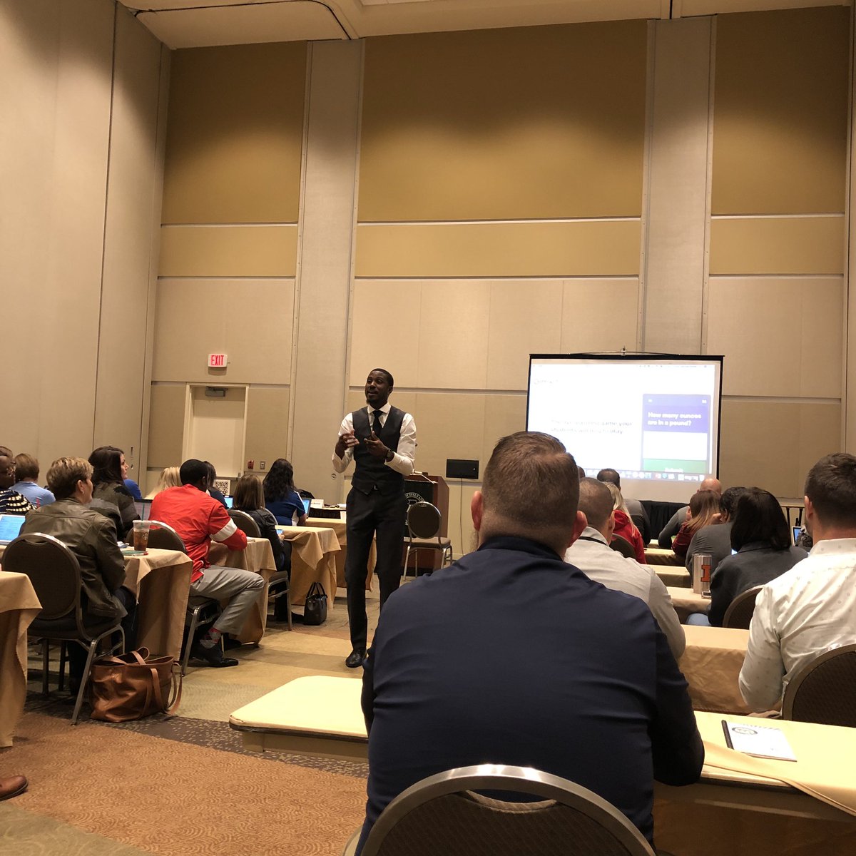 drans_t's tweet photo. Highlights from the IPA Conference in Peoria: met Hamish Brewer and Michael Bonner. Had another great session with PJ Caposey in our Building Leaders Network. Took away some great ideas to take back to work. #TeachMorris #IPAFC19 https://t.co/PHFntTTF4a
