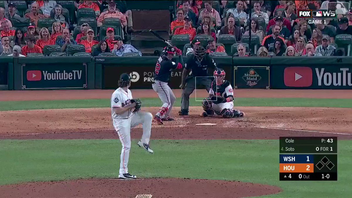 RT @HalfStHighHeat: 2 years ago today Juan Soto began owning Gerrit Cole in game 1 of the World Series https://t.co/FQDsbo4WFv