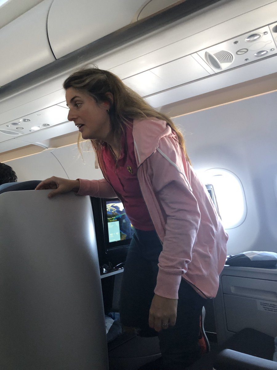 AutismJournal's tweet photo. At airport & on plane-heading to France, August 2019. She enjoys flying/hotels/uber...a lifetime of experience. The amount of prep work prior to a trip, to help keep Britt happy & calm is epic. It’s like a military operation. No winging it in AutismLand. #TravelingWithAutism https://t.co/YBdvgIMYpf