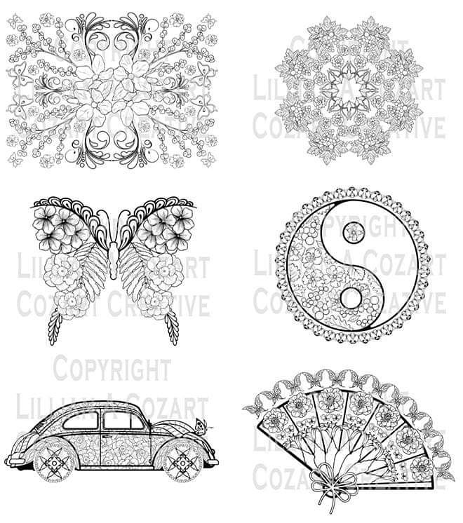 CozartCreative's tweet photo. NEW! Reduced prices on all coloring pages! Butterflies, flowers, mandalas, whimsical designs. Easy-to-download individual coloring pages. https://t.co/jsCtHFXgIM (click the purple Etsy button) or  https://t.co/XVntZoCHQM  #adultcoloring #coloring #coloringpage #coloringtherapy https://t.co/Az7db8mQfv