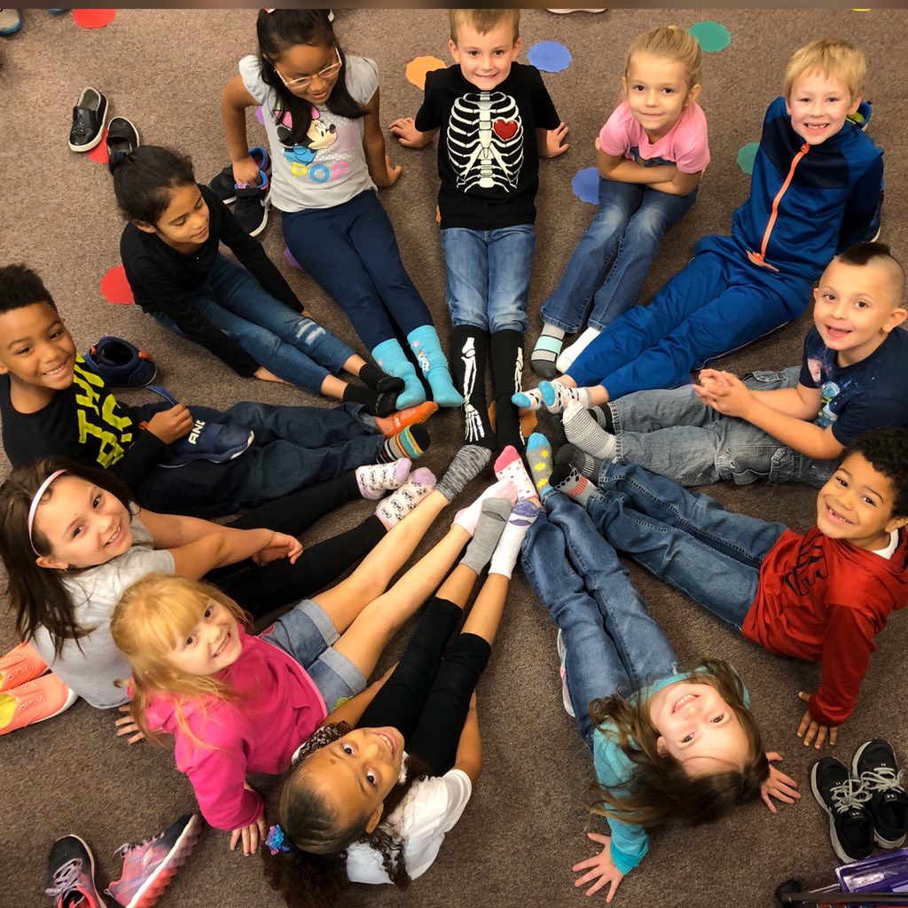 We are ‘Socking it to Drugs’ with our crazy socks today! #RedRibbonWeek2019
